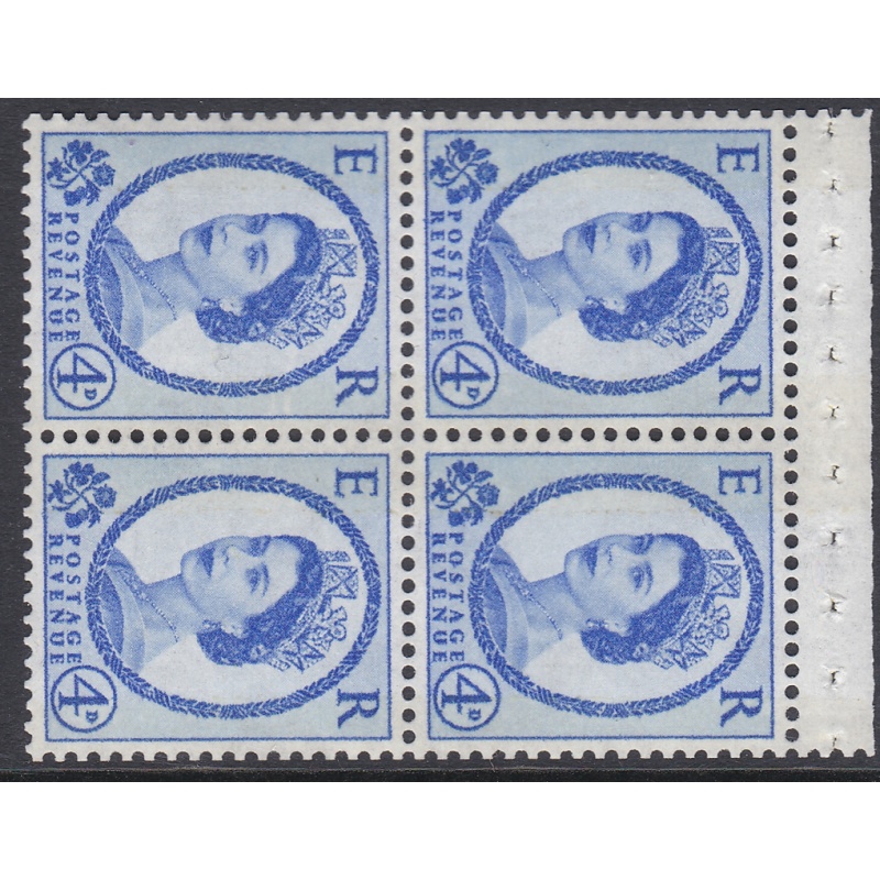 SB108a Wilding booklet pane Blue Phos perf type AP UNMOUNTED MNT