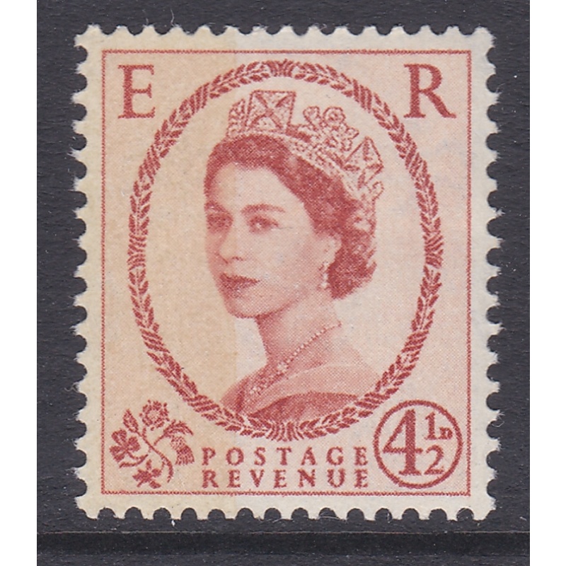 S98b 4d Wilding Typo 8mm band at left - Typo - UNMOUNTED MINT