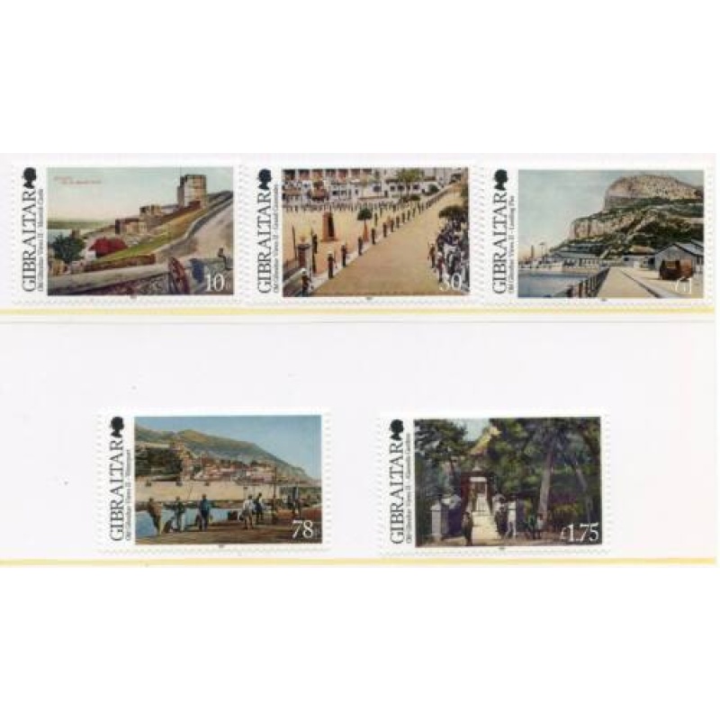 2012 Gibraltar Old Views Set SG1470 1475 Unmounted Mint