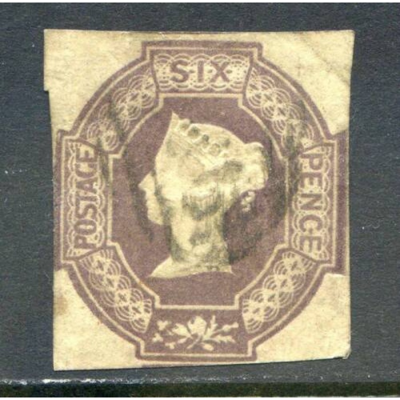 GB 6d Mauve SG58 Fine Used