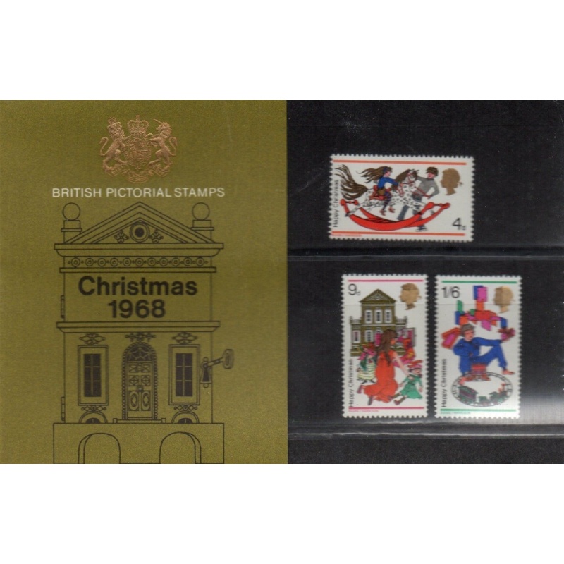 1968 Christmas presentation pack Unmounted Mint Sealed