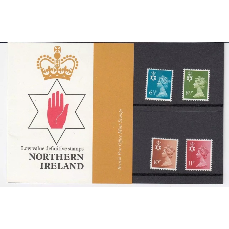 1976 Northern Ireland Definitive Pack no.84 Presentation pack - Complete