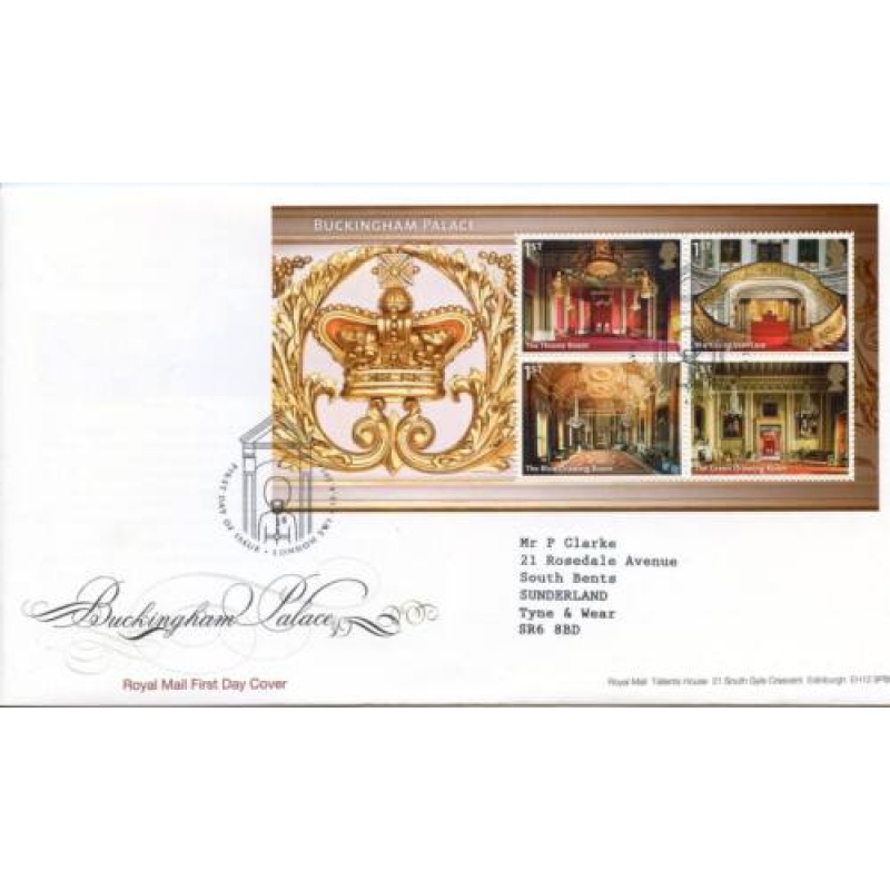 2014 Buckingham Palace First Day Cover London Cancel