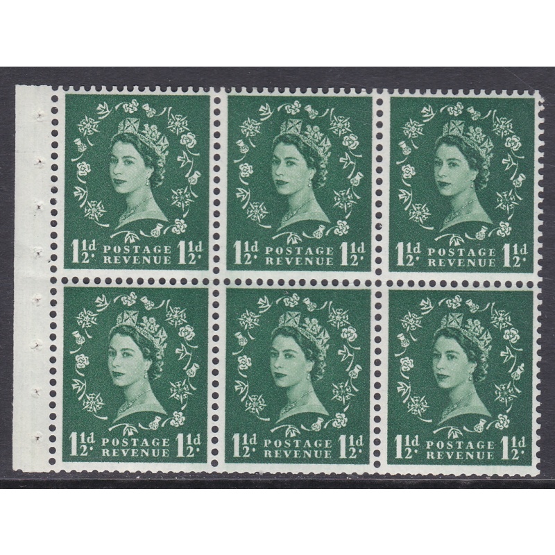 SB65b Wilding booklet pane Dot On Thistle R2 3 UNMOUNTED MNT MNH