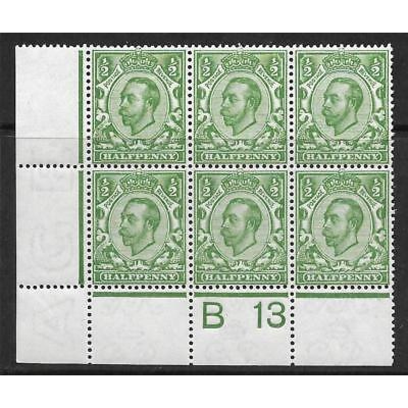 Sg 344 d Green Downey Head control B 13 perf 2A UNMOUNTED MINT