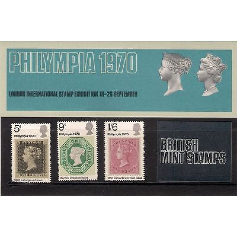 1970 Philympia Presentation pack UNMOUNTED MINT