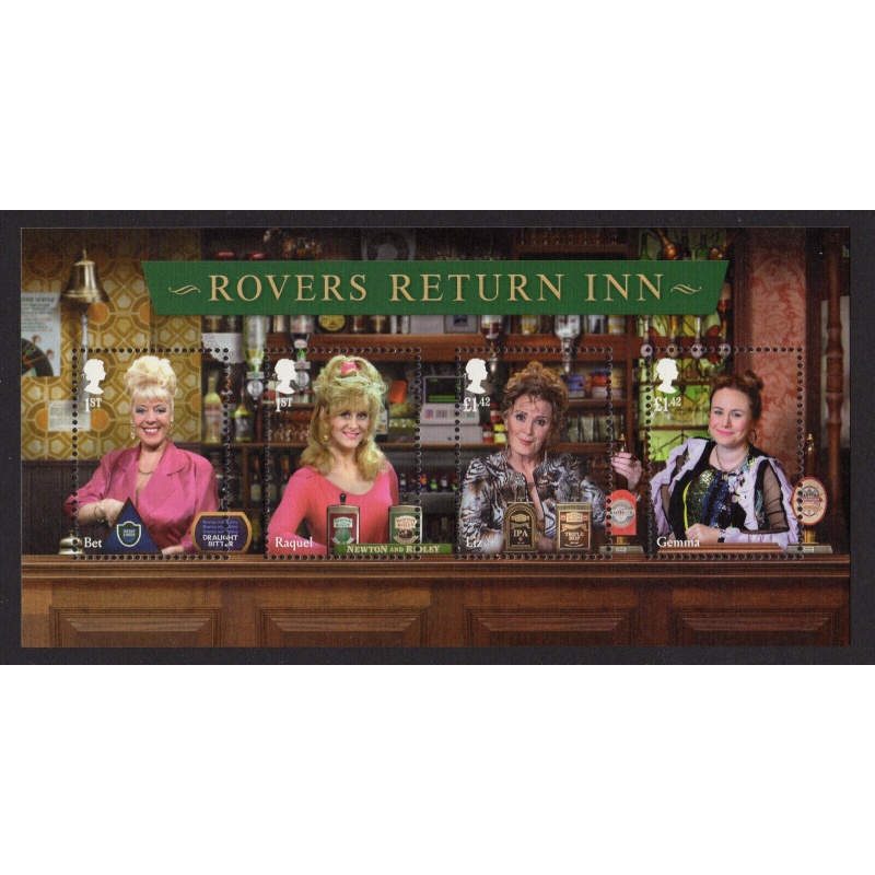 MS4377 2020 Coronation street miniature sheet UNMOUNTED MINT