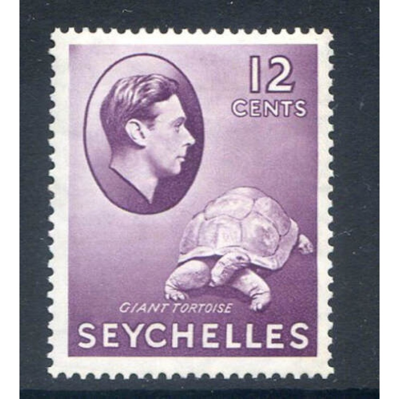 Seychelles 12c Reddish Violet SG139 Mounted Mint