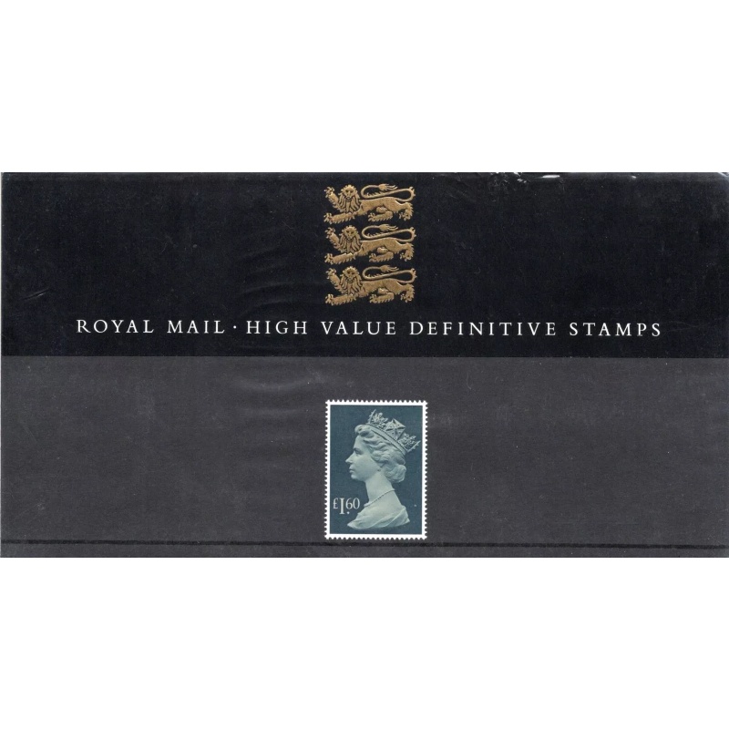 1986 hi-value machin definitive presentation pack no. 14 UNMOUNTED MINT