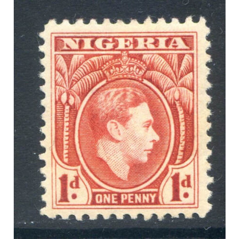 Nigeria 1d Carmine SG50 Mounted Mint