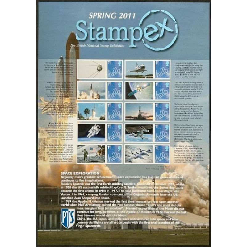 BC-332 GB 2011 Stampex Spring Smiler sheet UNMOUNTED MINT