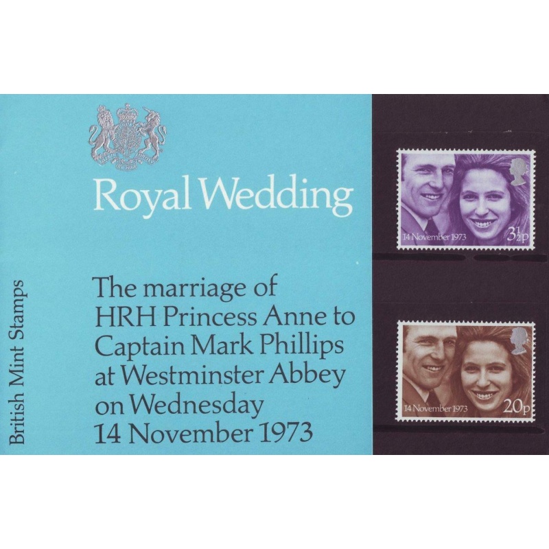 1973 Decimal Royal Wedding Pack no. 56 Presentation pack UNMOUNTED MINT