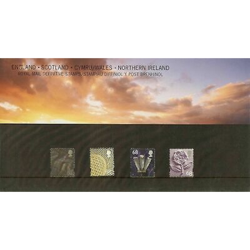 2002 4 Regions Definitive Pack no.59 Presentation pack - Complete