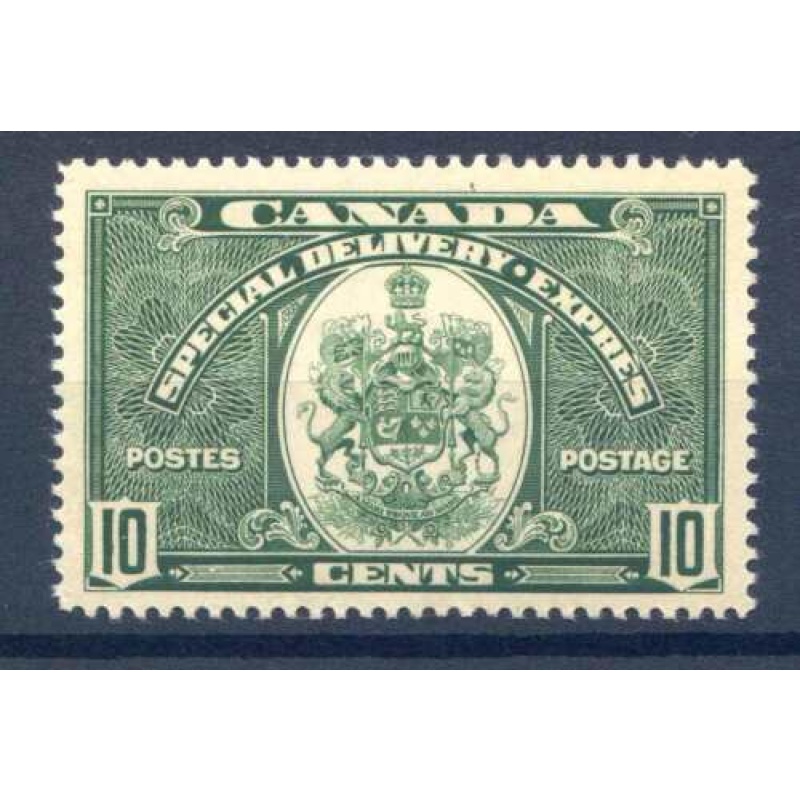 Canada 10c Green SGS9 Unmounted Mint