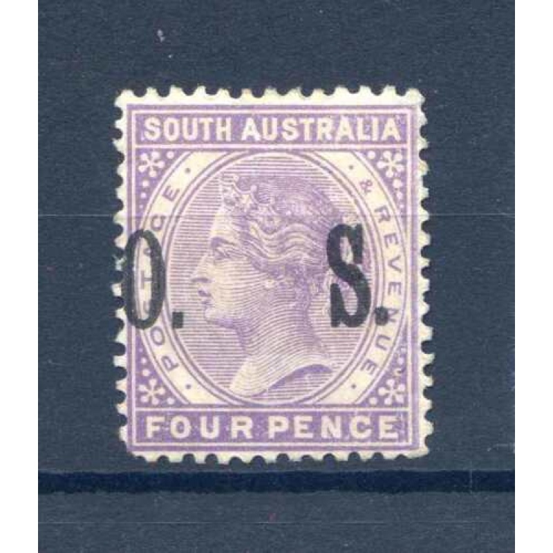 South Australia 4d Violet SG084 mounted Mint