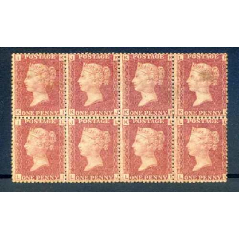 SG43 Plate 179 Unmounted Mint Block 8