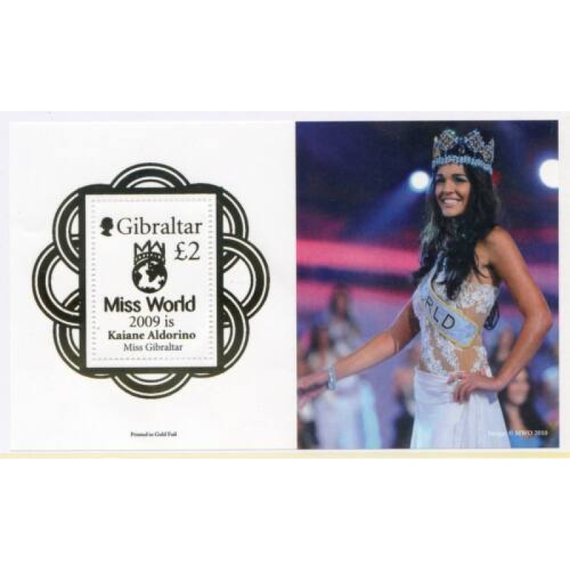 2010 Gibraltar Miss World Set SGMS1363 Unmounted Mint