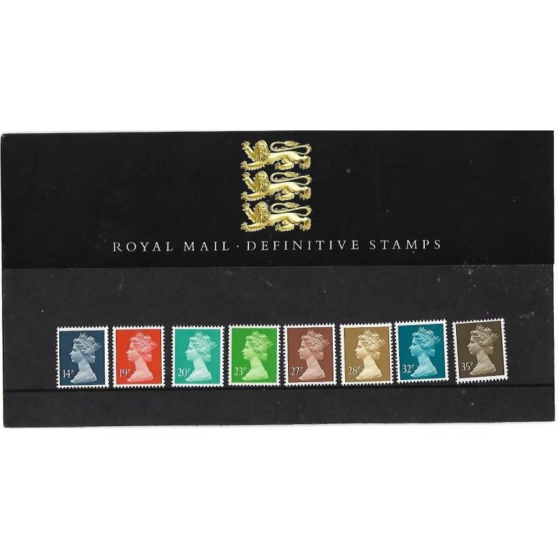 1988 14p-35p Definitive Presentation Pack No. 15 UNMOUNTED MINT