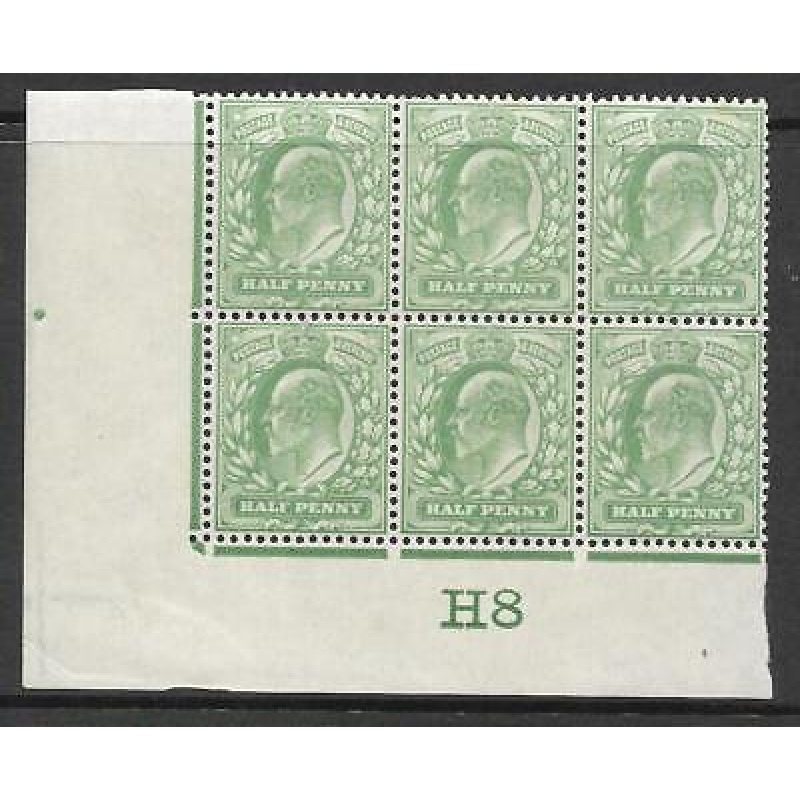 d Yellow-Green Control H8 (Co-Ex) perf type H1 plate 46 UNMOUNTED MINT