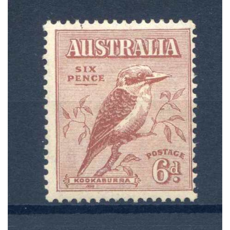 Australia  6d Red Brown SG146 mounted Mint