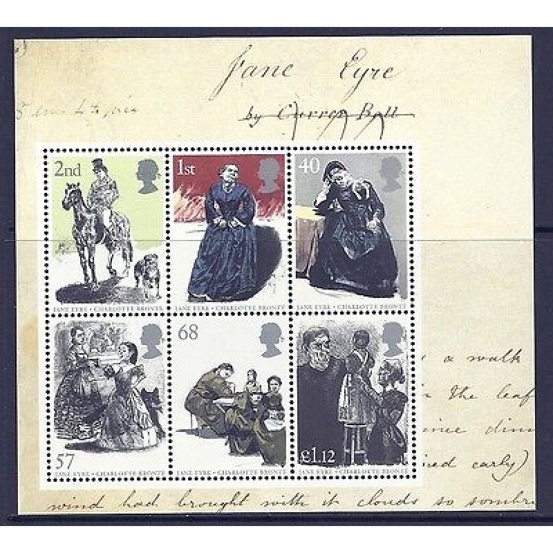 MS2524 2005 150th Anniversary Jane Eyre miniature sheet UNMOUNTED MINT