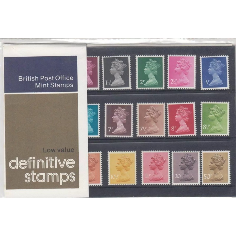 1981 Low Value Definitive Stamps Pack No. 90 UNMOUNTED MINT