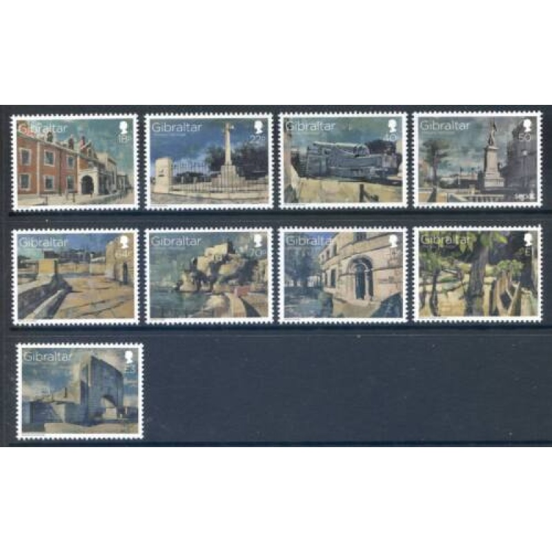 2017 Gibraltar Military Heritage SG1755 1763 Unmounted Mint