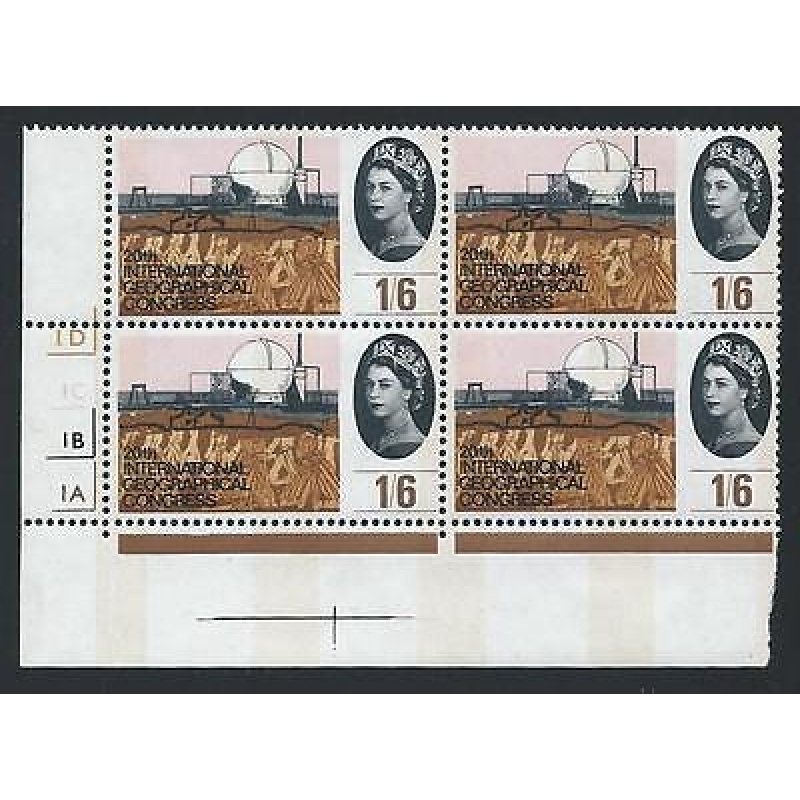 1964 Geographical 1 6 Phos Cylinder Block With Narrow Bands - MNH