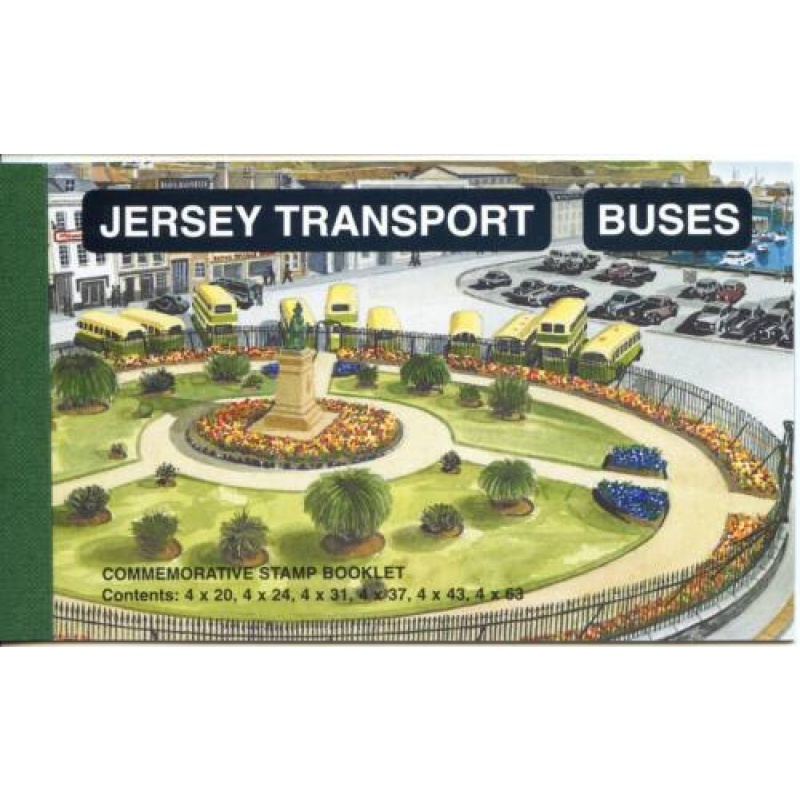 Jersey  Transport (Buses) Prestige Booklet SGSB56