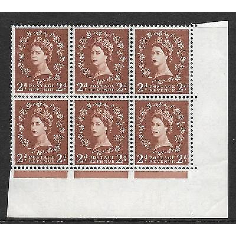 S40e 2d Wilding Wmk Crowns Swans Head Flaw Variety UNMOUNTED MINT