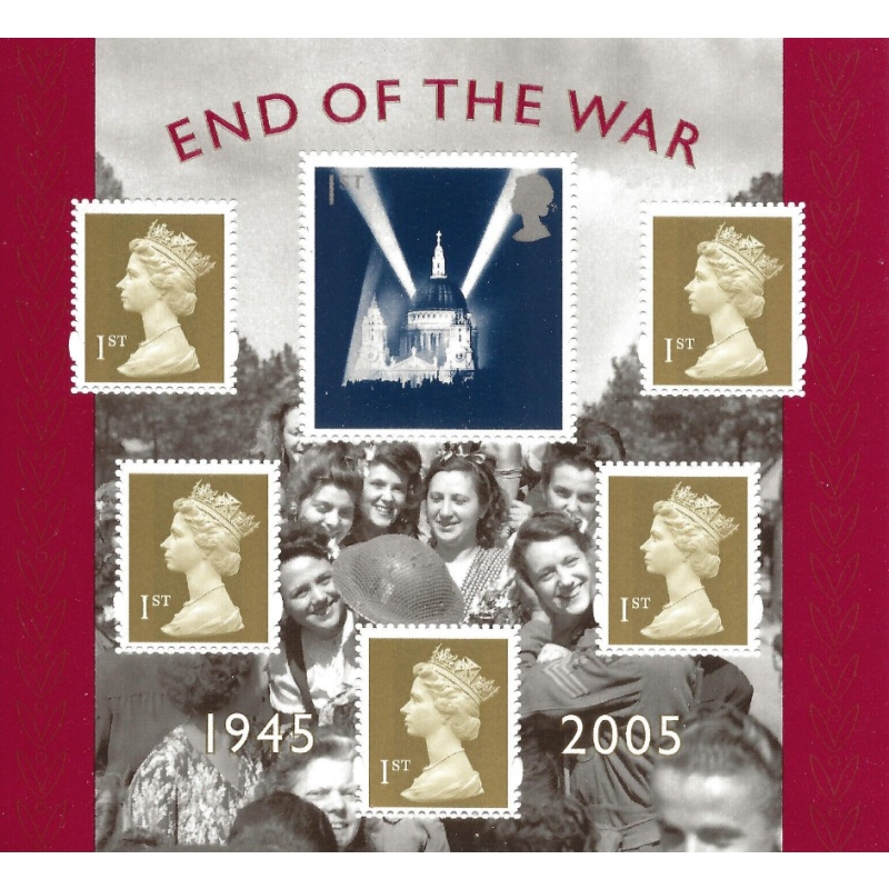 2005 MS2547 End Of The War  Miniature Sheet - UNMOUNTED MINT