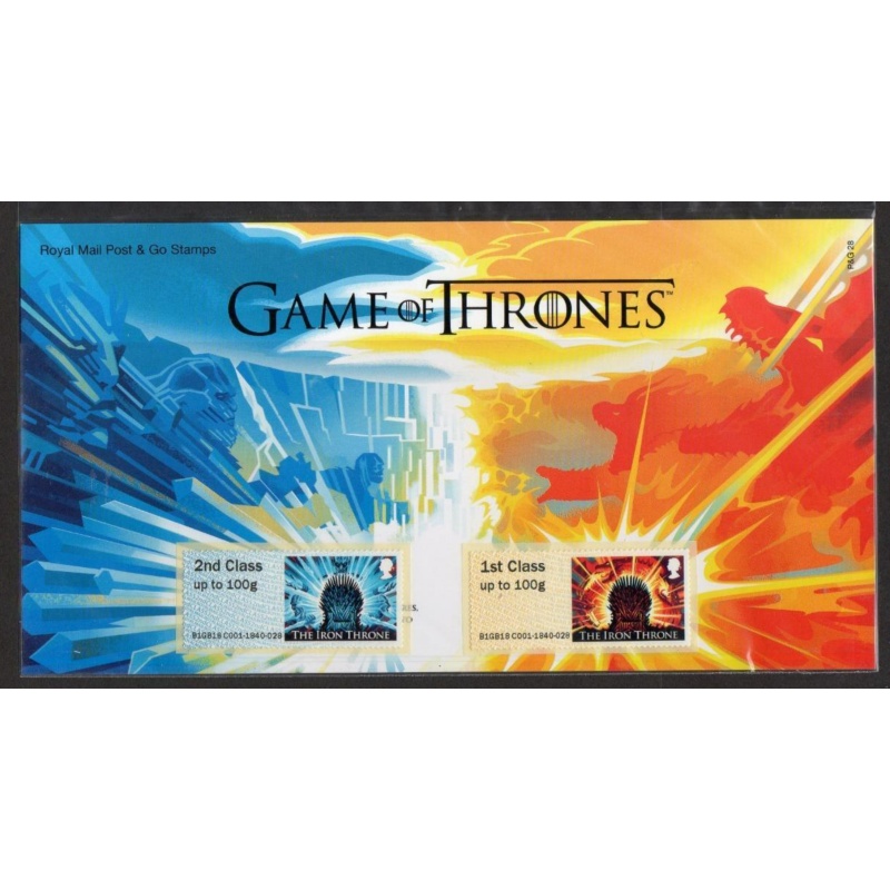 Game Of Thrones post  Go PG 28 UNMOUNTED MINT