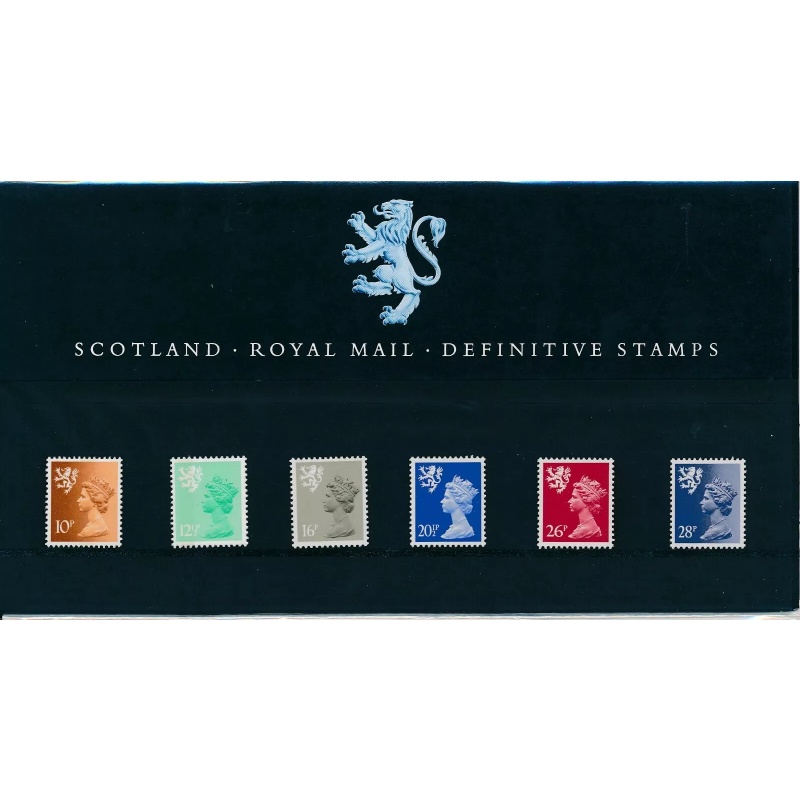 1983 Royal Mail Scotland Definitives Pack no. 2 Presentation pack U M