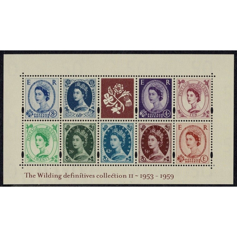 2003 MS2367 Wilding Definitives Miniature Sheet - UNMOUNTED MINT