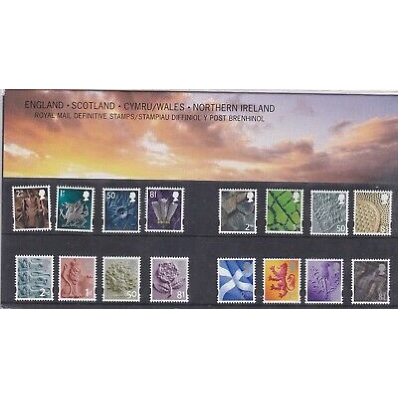 2008 Royal Mail Definitive Presentation Pack No.81 UNMOUNTED MINT