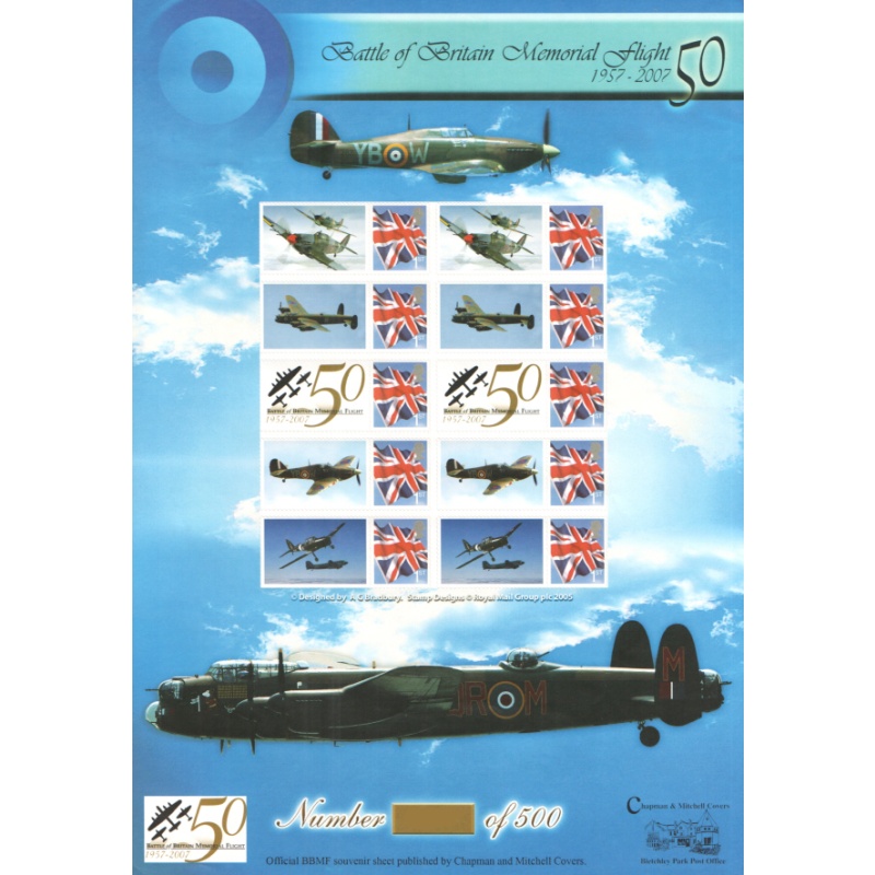 BC-106 2007 Battle of Britain smiler sheet No. 363 UNMOUNTED MINT