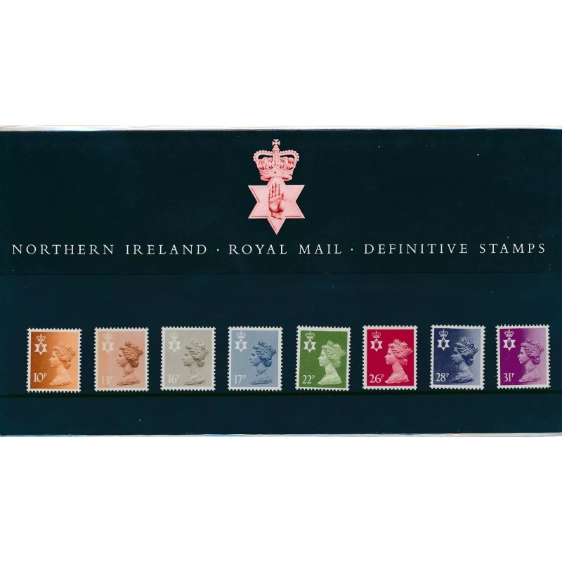 1984 Northern Ireland Royal Mail Definitive Stamps Pack No. 8 Unmounted Mint