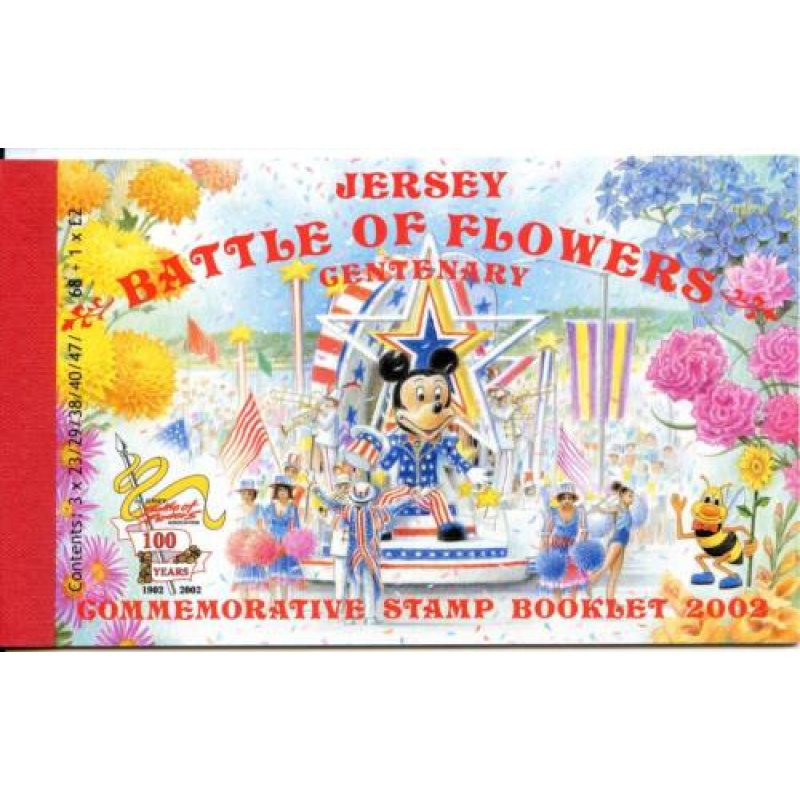 Jersey 2002 Battle of Flowers Prestige Booklet SGSB61