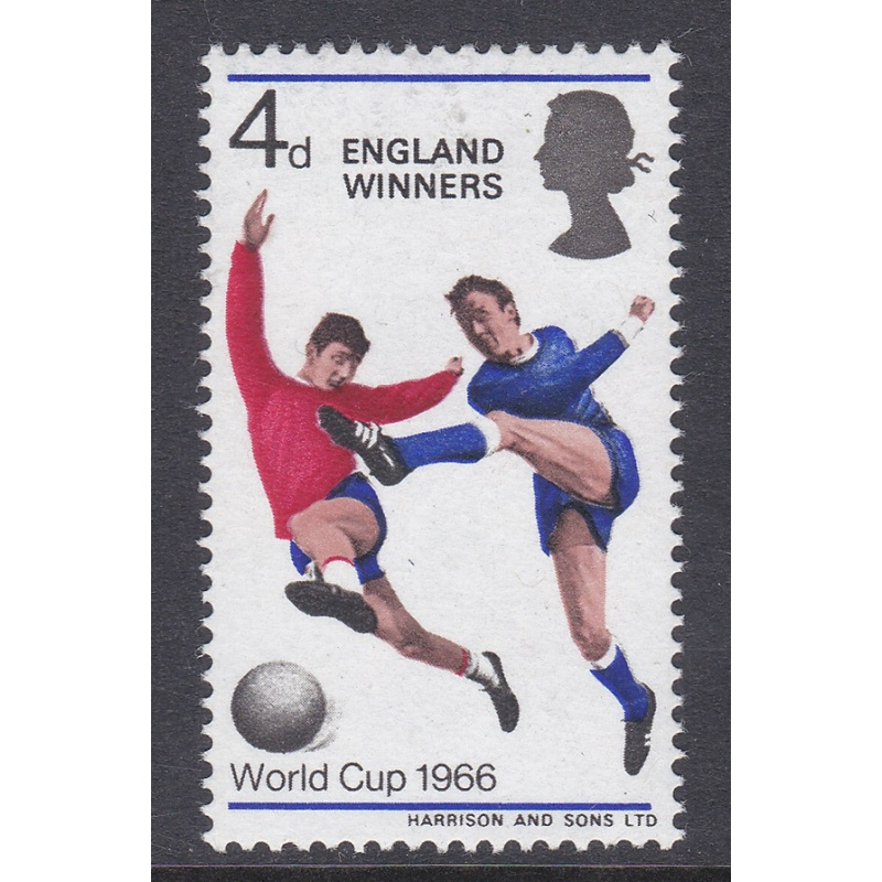 Sg 700c 1966 England Winners Broken Shadow on Ball UNMOUNTED MINT MNH