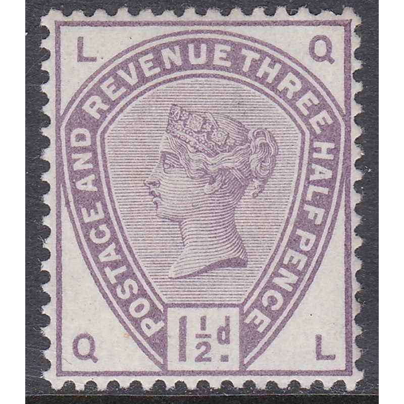 Sg 188 1d Lilac from Lilac  Green issue lettered Q-L UNMOUNTED MINT MNH