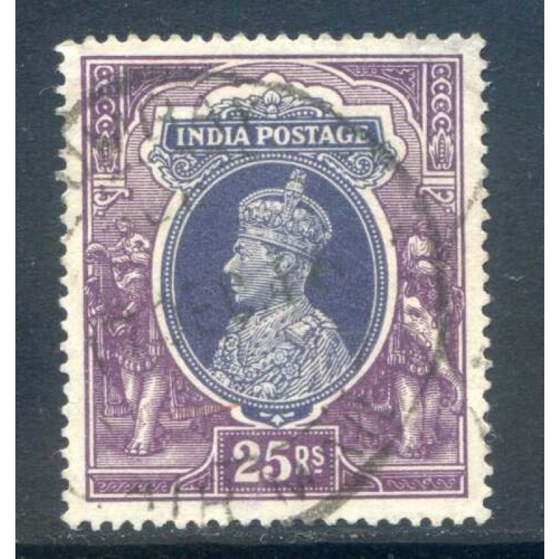 India 25r Slate-Violet  Purple SG264 Fine Used