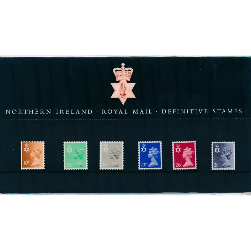 1984 Northern Ireland Royal Mail Definitive Stamps Pack No. 4 Unmounted Mint