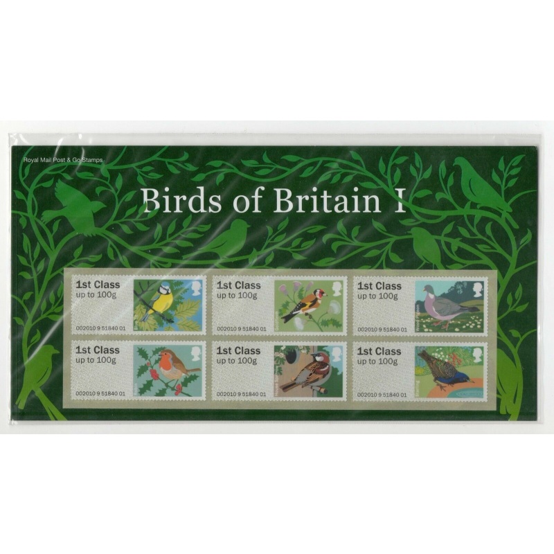 2011 Birds of Britain I (1) Royal Mail post  Go PG UNMOUNTED MINT