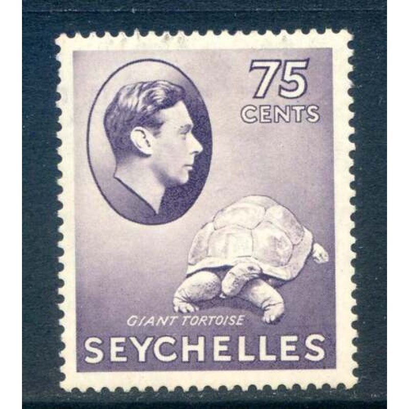 Seychelles 75c Slate Blue SG145 Mounted Mint