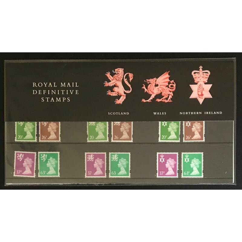 1998 Royal Definitives pack 42 Presentation pack UNMOUNTED MINT