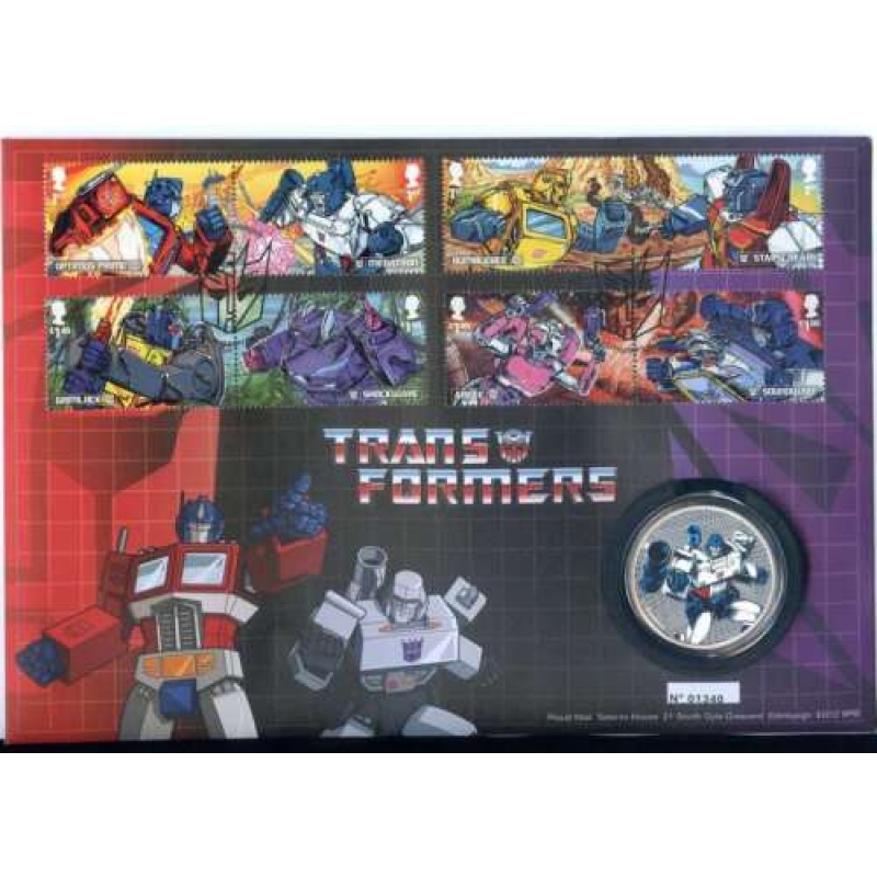 2022 TRANSFORMERS Silver Plated Medal Cover