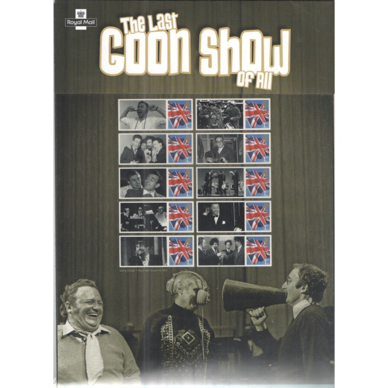 CS-18 2012 The Last Goon Show Smiler Sheet UNMOUNTED MINT