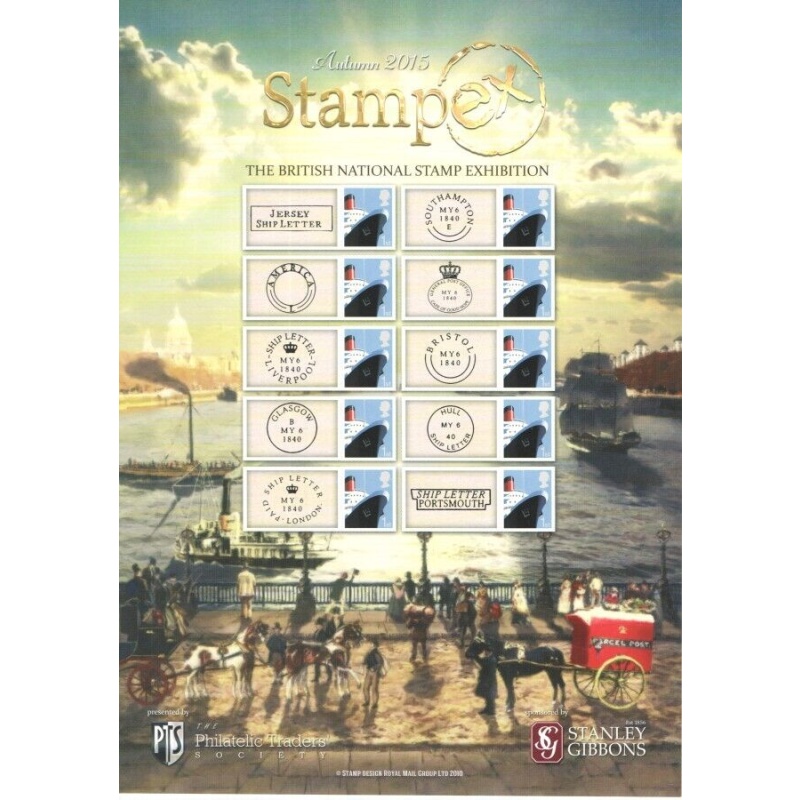 BC-477 stampex Autumn 2015 smiler sheet unmounted mint complete