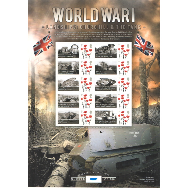 GB 2015 BC-454 World war 1  no.449 UNMOUNTED MINT MNH