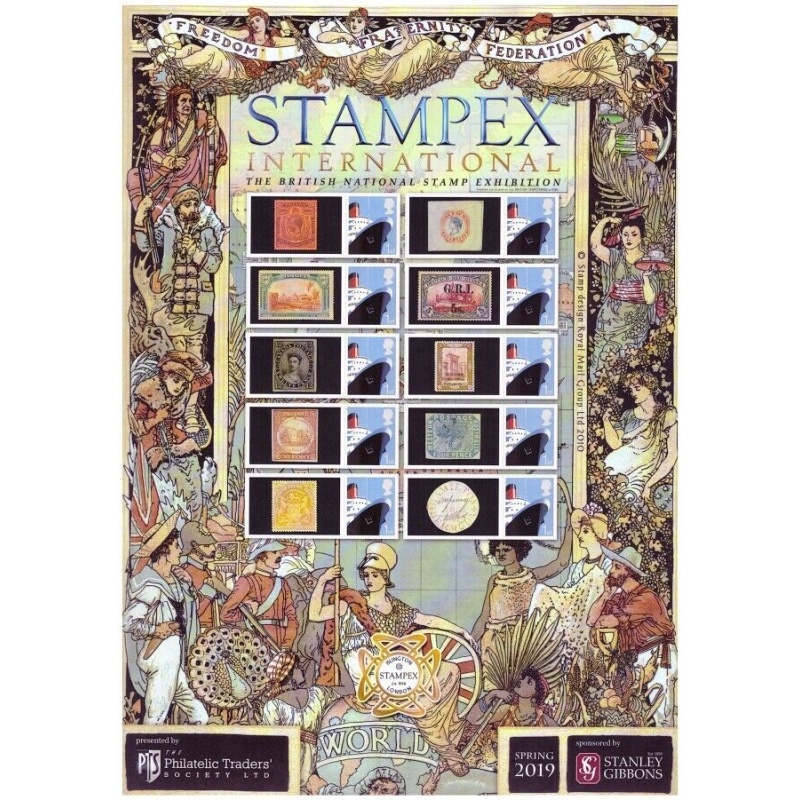 BC-516 2019 Spring stampex smiler sheet UNMOUNTED MINT MNH